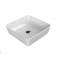 Επικαθήμενος Νιπτήρας Πορσελάνης 46x46cm Cerastyle One  076000 Λευκό